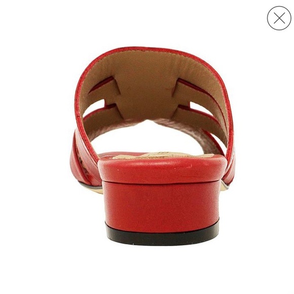 Hand Crafted Red Leather Sandals by Regina Romero Addy - Picture 12 of 12